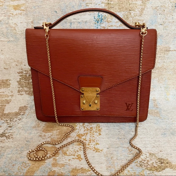 Louis Vuitton Handbags - Authentic Louis Vuitton Epi Monceau Handbag